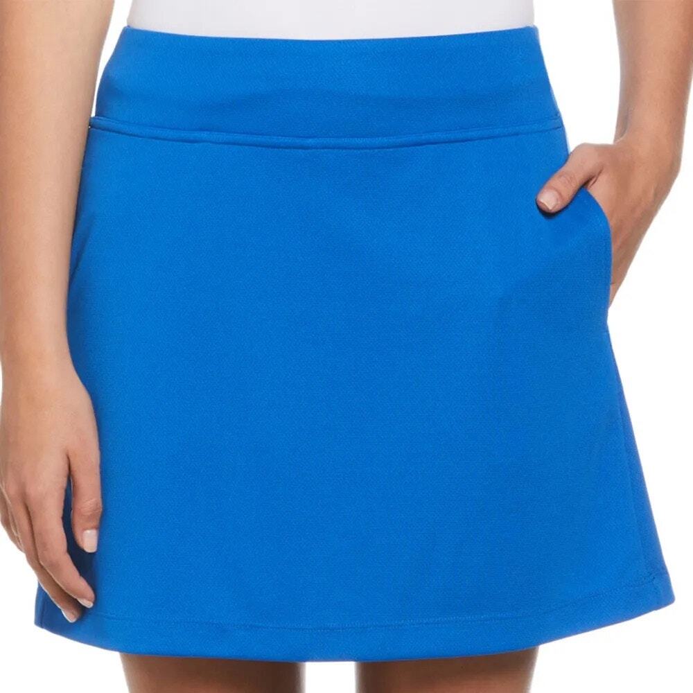 Ben Hogan Women's 16” Solid Ventilated Skort in Princess Blue Size Large